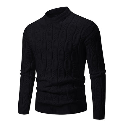 Pull homme torsadé